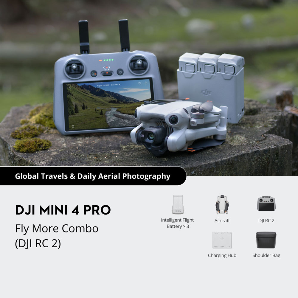 DJI Mavic Mini 4 Pro Combo Plus (DJI RC 2) - Imagen 4
